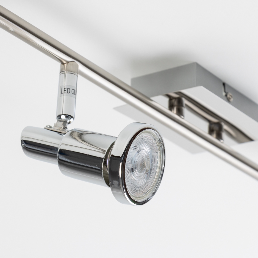 LED spot svjetiljka 6xGU10/5W/230V sjajni krom