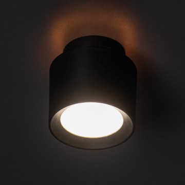 LED spot svjetiljka SONOR LED/6W/230V 3000/4000/5700K + LED/1,5W 2200K pr. 9 cm crna