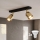 LED spot svjetiljka TOP 2xGU10/10W/230V crna/zlatna