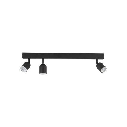 LED spot svjetiljka TOP 3xGU10/10W/230V crna