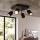 LED spot svjetiljka TOP 4xGU10/10W/230V crna