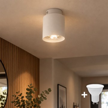 LED spot svjetiljka VICO WHITE 1xGU10/10W/230V