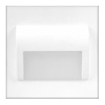 LED stepenišno svjetlo DECORUS LED/1,2W/12V 3000K bijela