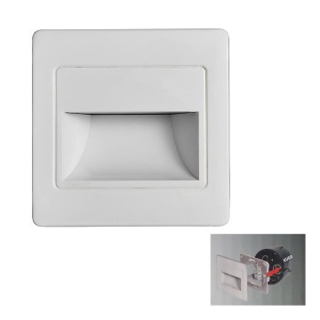 LED stepenišno svjetlo STEP LIGHT LED/1,5W/230V bijela