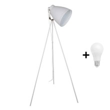 LED Stojeća lampa 1xE27/8W/230V bijela 145cm