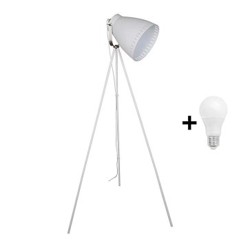 LED Stojeća lampa 1xE27/8W/230V bijela 145cm LED Stojeća lampa 1xE27/8W/230V bijela 145cm