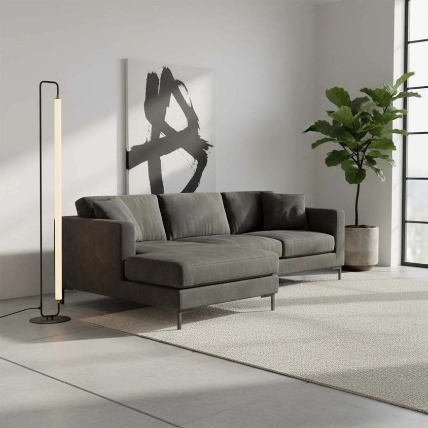 LED stojeća lampa FELICJA LED/24W/230V 4000K crna