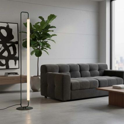 LED stojeća lampa FELICJA LED/24W/230V 4000K crna