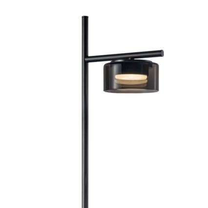 LED stojeća lampa OFELIA 1xGX53/6W/230V crna/zadimljena