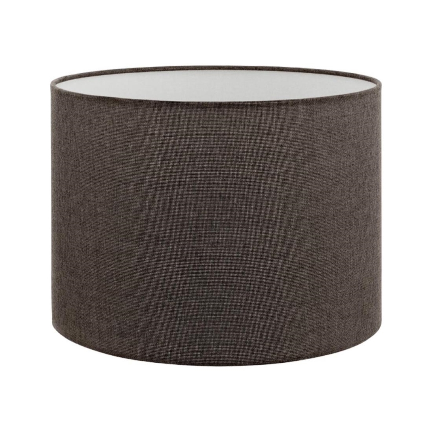 LED stojeća lampa TUNJA 1xE27/20W/230V Ø 30 cm matni krom/smeđa