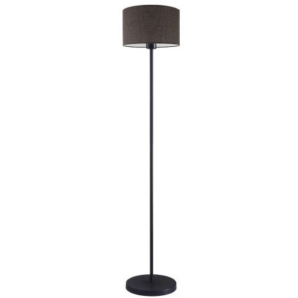 LED stojeća svjetiljka TUNJA 1xE27/20W/230V Ø 30 cm crna/smeđa