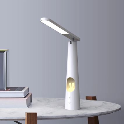 LED Dimmabilna dodirna stolna lampa BUNNY LED/7W/230V 2700/4000/6500K bijela