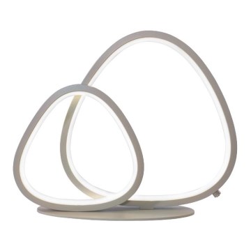 LED stolna lampa HELIX LED/15W/230V srebrna