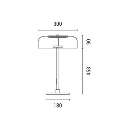 LED Stolna lampa LED/8W/230V 3000K