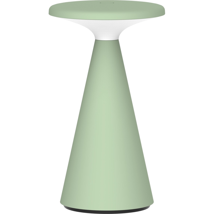 LED Dimmabilna vanjska stolna lampa PAROS LED/1,8W/5V USB 1800 mAh IP44 zelena