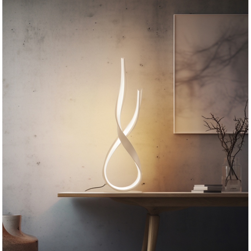 LED stolna lampa RIBBON LED/21W/230V bež