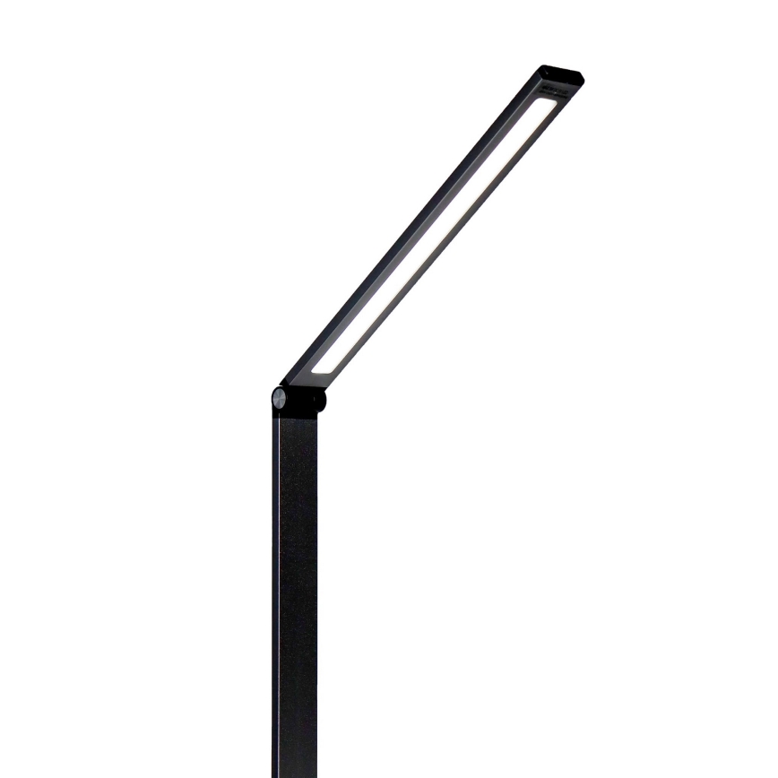 LED Stolna lampa s bežičnim punjačem LED/10W/230V 3000/4000/4500/5000/6000K crna