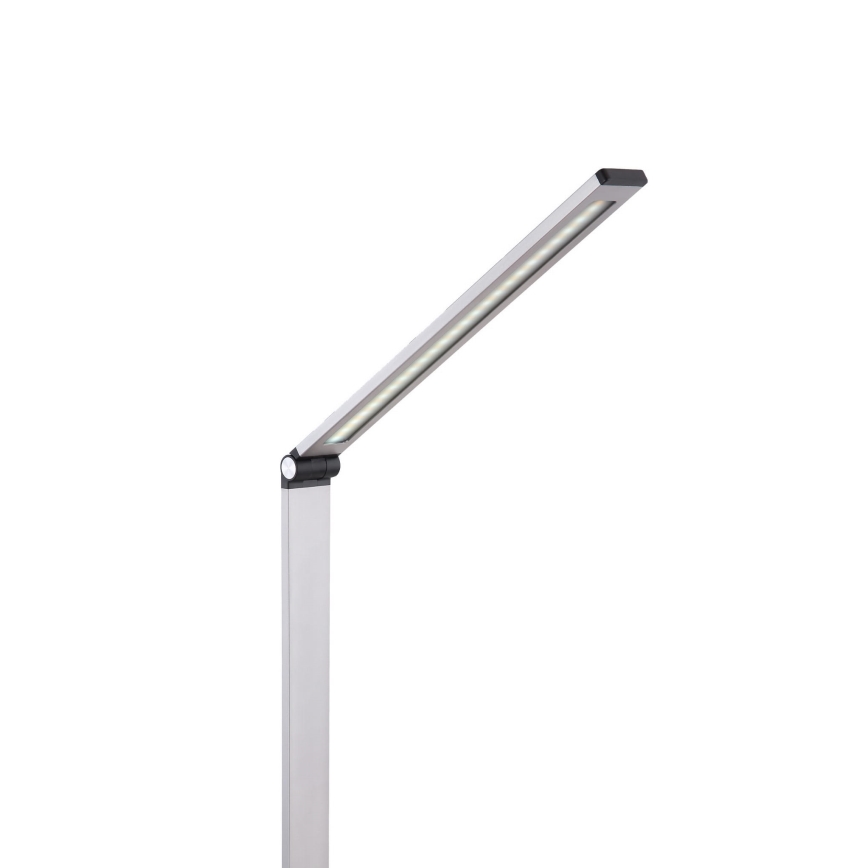 LED Stolna lampa s bežičnim punjačem LED/10W/230V 3000/4000/4500/5000/6000K mat krom