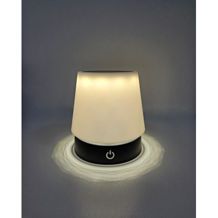 LED stolna lampa s dodirnim upravljanjem i prigušivanjem LED/3W/5V USB 800 mAh bijela