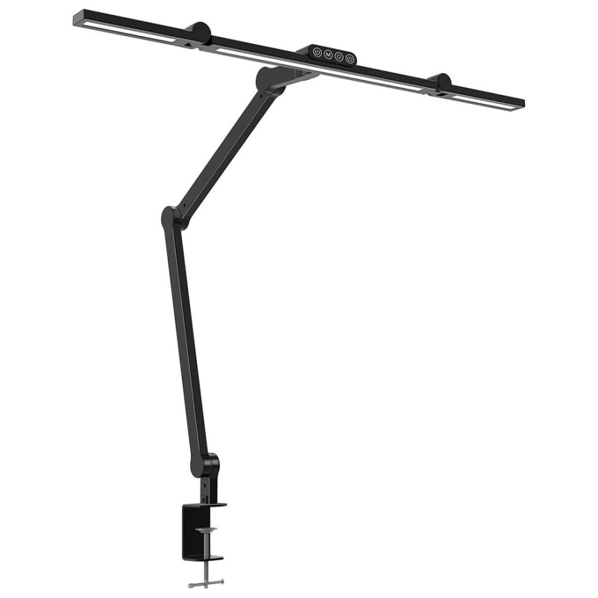 LED prigušivačka dodirna fleksibilna stolna lampa LED/24W/230V 3000-6500K CRI 92 crna