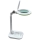 LED stolna lampa s povećalom i podesivim osvjetljenjem LED/7W/230V 6500K bijela
