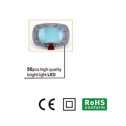 LED Stolna lampa s povećalom LED/7W/230V 6500K bijela