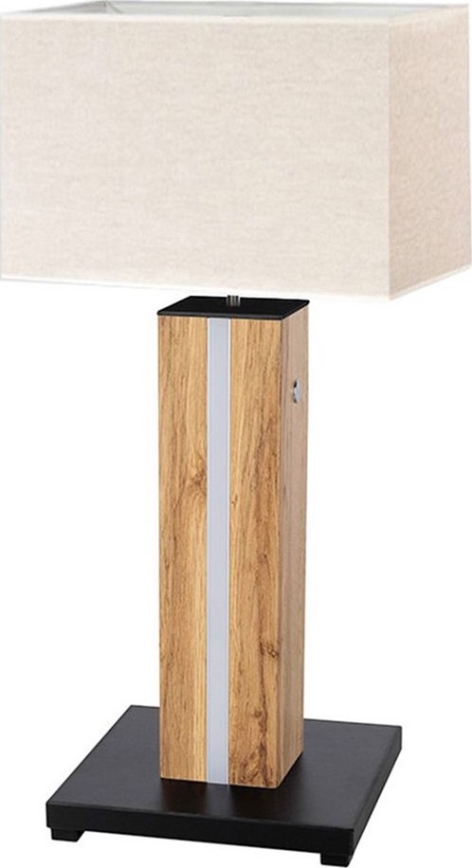 LED Stolna lampa s prigušivanjem FLAME 1xE27/40W+ LED/4,6W/230V 56,5 cm hrast