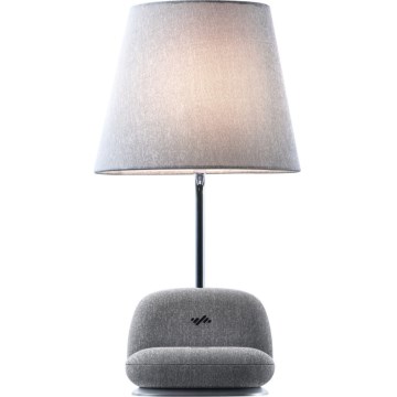 LED stolna lampa s prigušivanjem i bežičnim Qi punjenjem SOFA LED/6W/230V, siva
