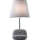 LED stolna lampa s prigušivanjem i bežičnim Qi punjenjem SOFA LED/6W/230V, siva