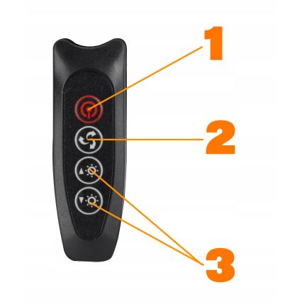 LED stolna svjetiljka s prigušivanjem na dodir, fleksibilna, sa stezaljkom LED/10W/5/230V 3000/4000/6000K crna