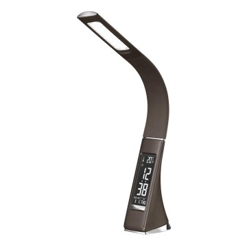 LED stolna lampa s prigušivanjem i zaslonom LED/6W/230V smeđa