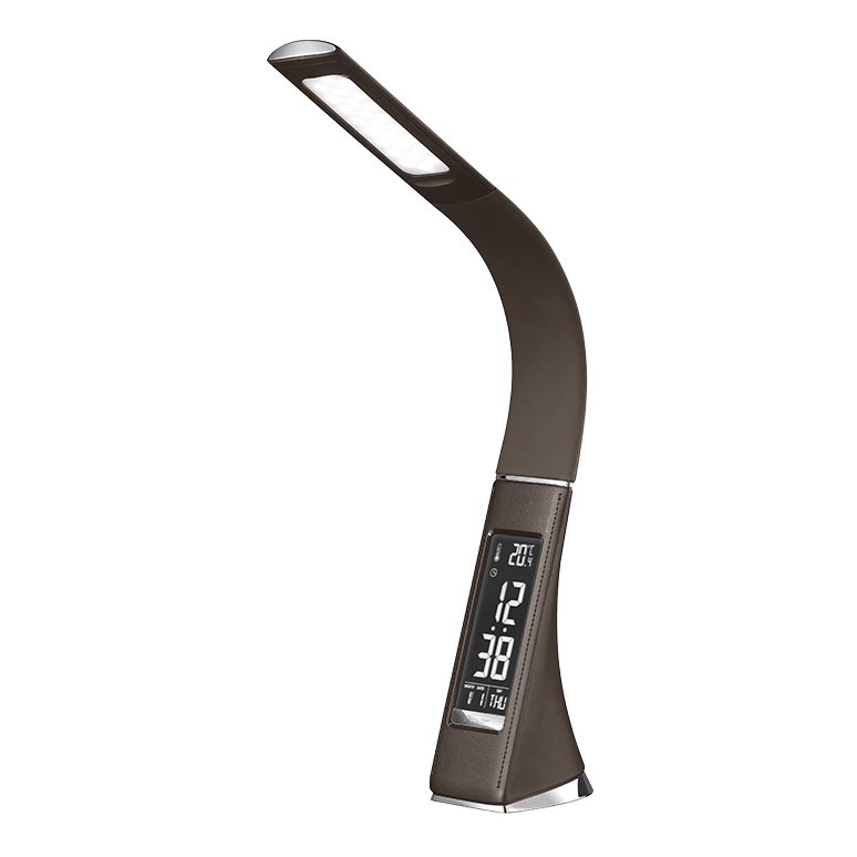 LED stolna lampa s prigušivanjem i zaslonom LED/6W/230V smeđa