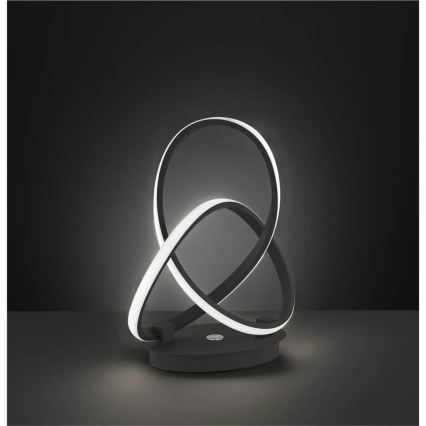 LED stolna lampa s prigušivanjem INDIGO LED/19W/230V 3000K crna