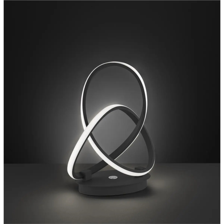 LED stolna lampa s prigušivanjem INDIGO LED/19W/230V 3000K crna