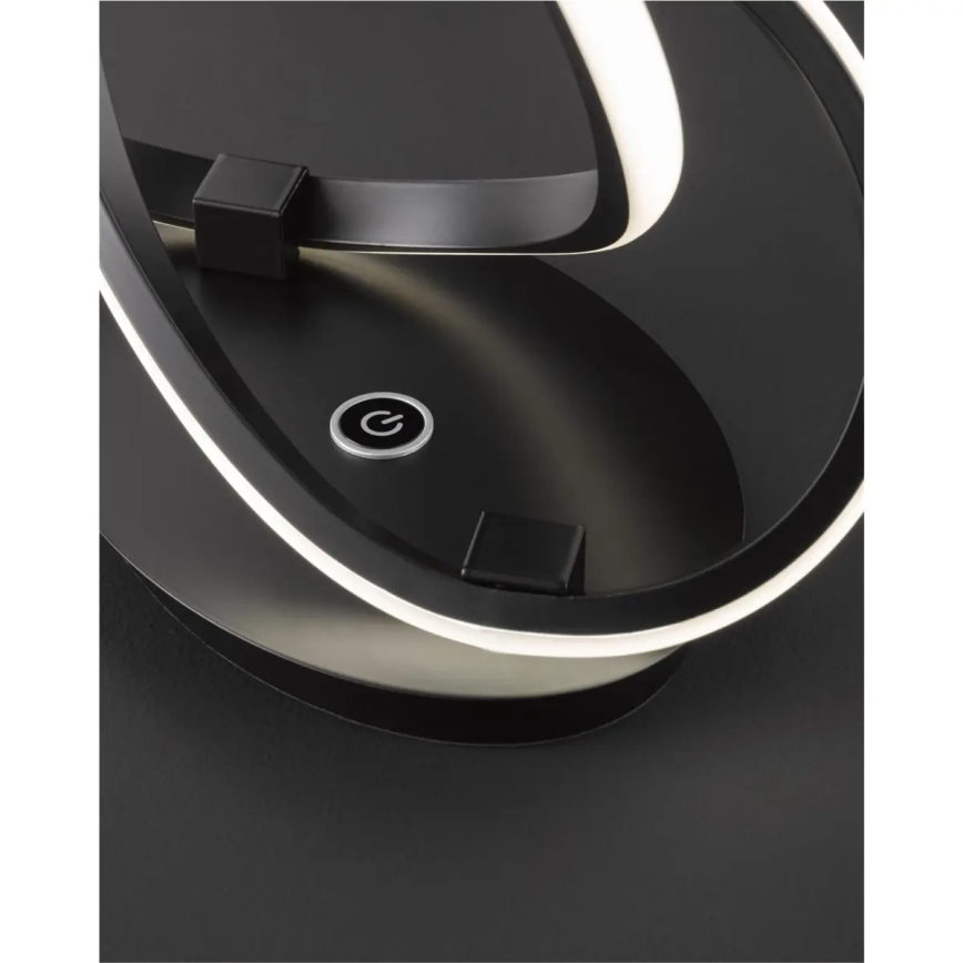 LED stolna lampa s prigušivanjem INDIGO LED/19W/230V 3000K crna