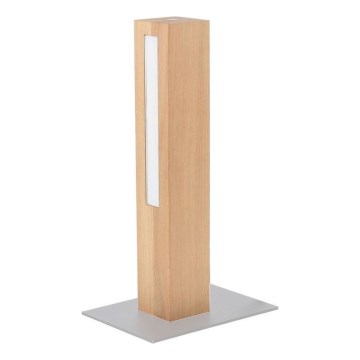 LED Stolna lampa s prigušivanjem LEON LED/9W/230V hrast