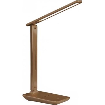 LED stolna lampa s prigušivanjem NOBLITE N LED/7W/230V 3000/4000/6500K smeđa