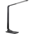 LED Stolna lampa s prigušivanjem svjetla i USB priključkom LED/7W/230V 3000K/4000K/5500K crna