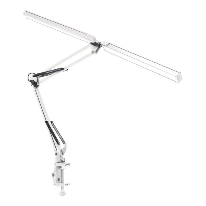 LED Stolna lampa s prigušivanjem TENUIX DUO 2xLED/14W/230V 3000-6000K bijela
