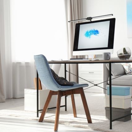 LED stolna lampa s prigušivanjem USB TENUIX DUO LED/14W/5V 3000-6000K crna