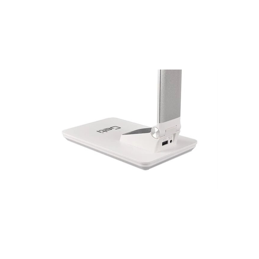 LED Stolna lampa s prigušivanjem svjetla i USB priključkom LED/7W/230V 3000K/4000K/5500K bijela