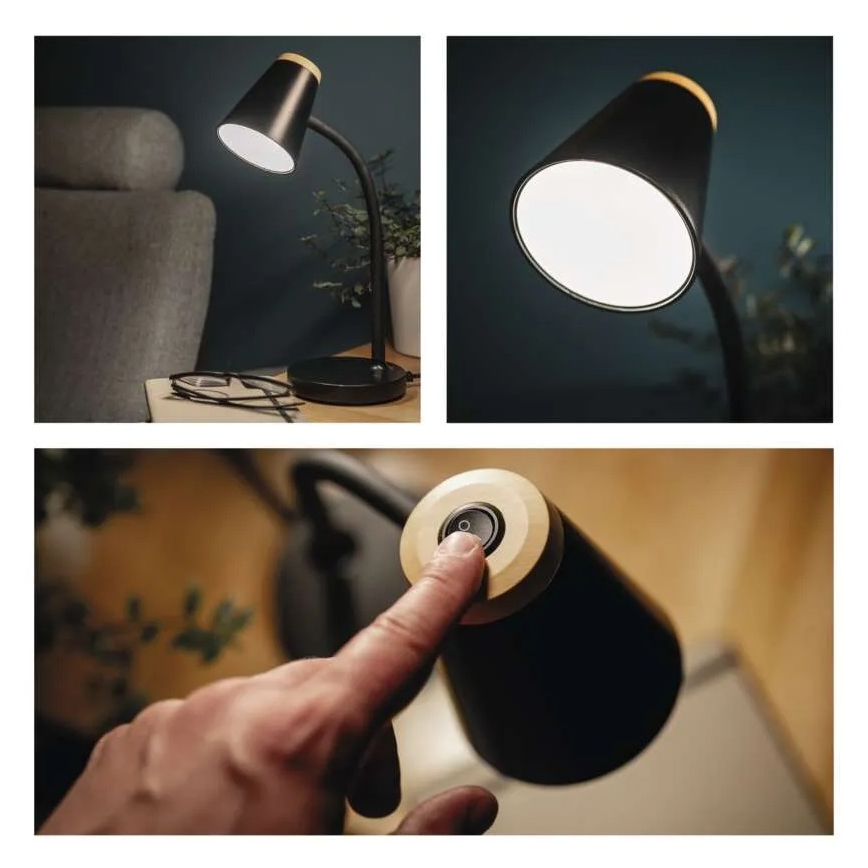 LED stolna lampa TARA LED/4,5W/230V 4000K crna