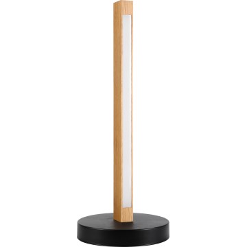 LED Stolna lampa VERDE LED/10W/230V 3000K hrast/crna