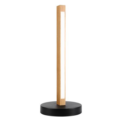 LED Stolna lampa VERDE LED/10W/230V 3000K hrast/crna