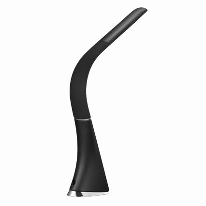 LED dodirna stolna lampa s prigušivanjem i zaslonom LED/7W/5V crna