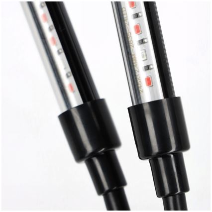 LED fleksibilna stolna lampa za uzgoj biljaka VITARO, s mogućnošću prigušivanja, 4xLED/10W/230V, crna