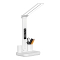 LED stolna svjetiljka s prigušivanjem, punjiva, NOBLITE P LED/5W/5V 3000/4000/6000K 2200 mAh bijela
