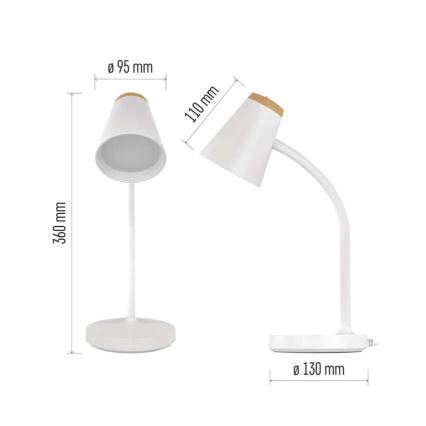 LED stolna svjetiljka TARA LED/4,5W/230V 4000K bijela