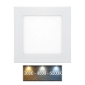 LED Stropna kupaonska svjetiljka RAFA LED/6W/230V 3000/4000/6000K 12x12 cm IP44 bijela