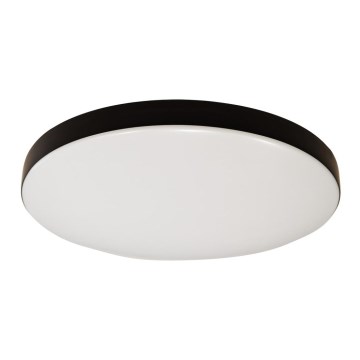 LED Stropna kupaonska svjetiljka s senzorom MAYA LED/13W/230V promjer 33 cm IP44 crna